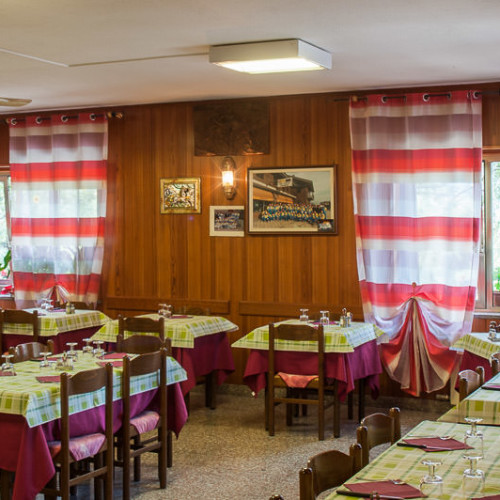 Sala Ristorante – Albergo La Pineta – Aymavilles