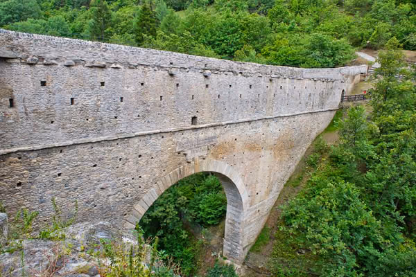 Pont d'Aël — sulla strada per La Pineta