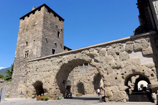 Aoste et vestiges romains